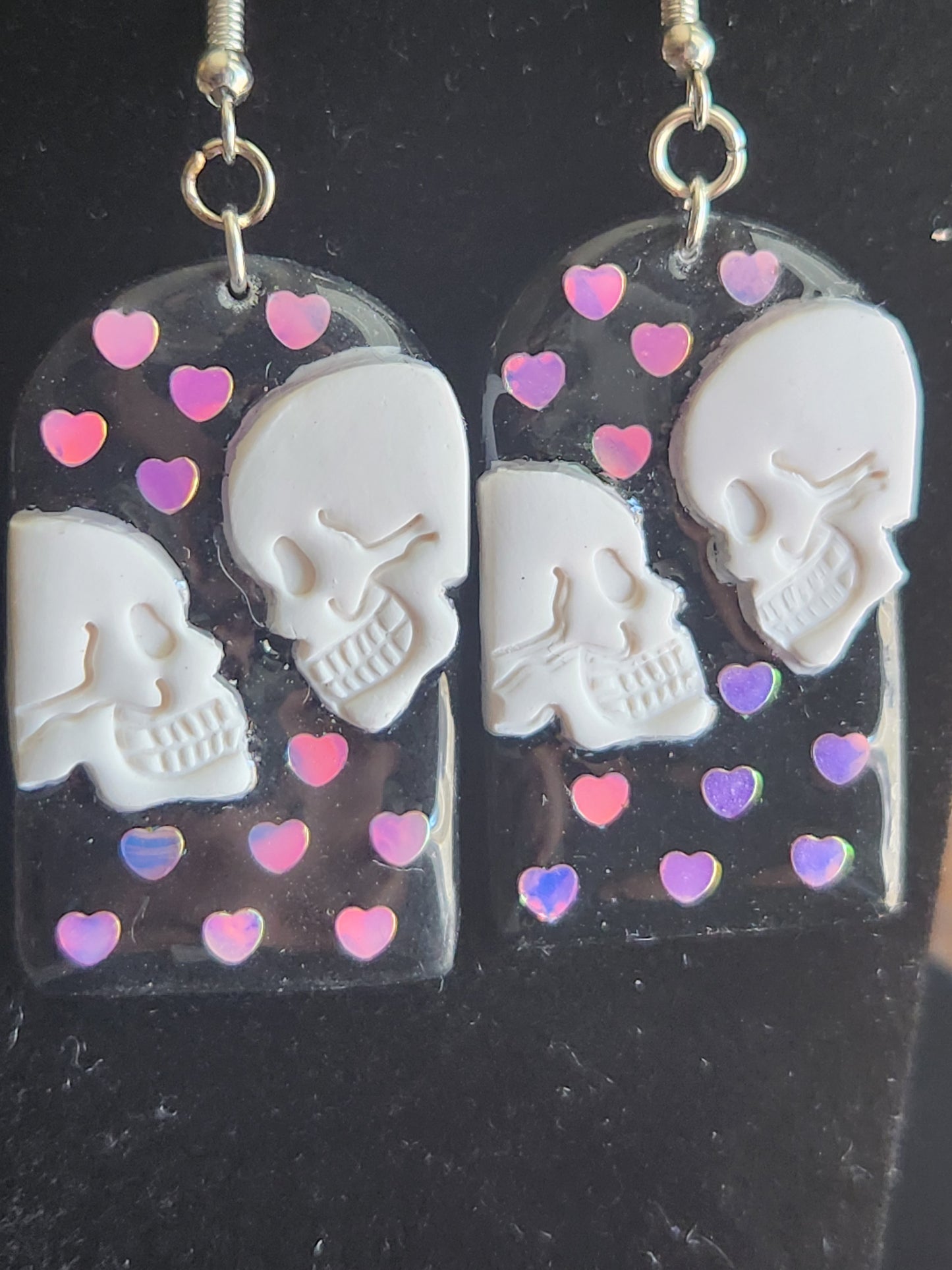 A2: Skeleton Lover earrings