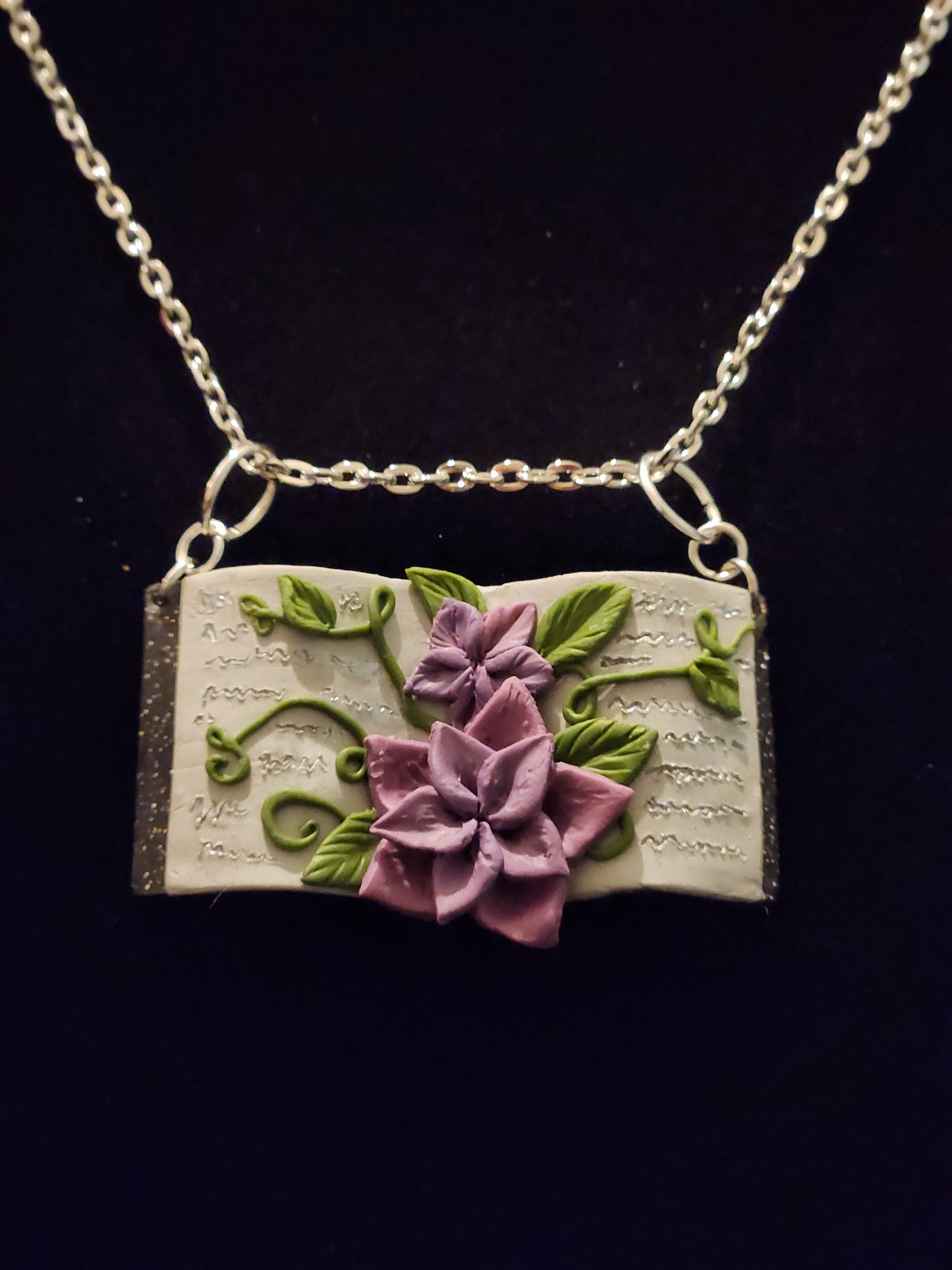 B6: Flower book set (Purple)