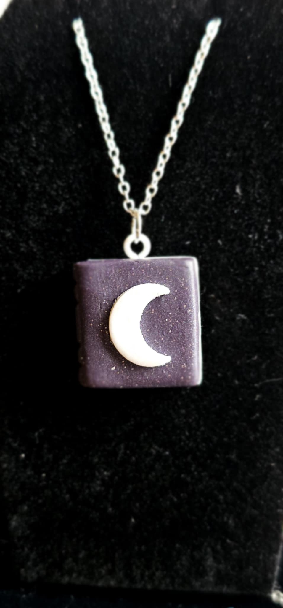 Moon Book pendant