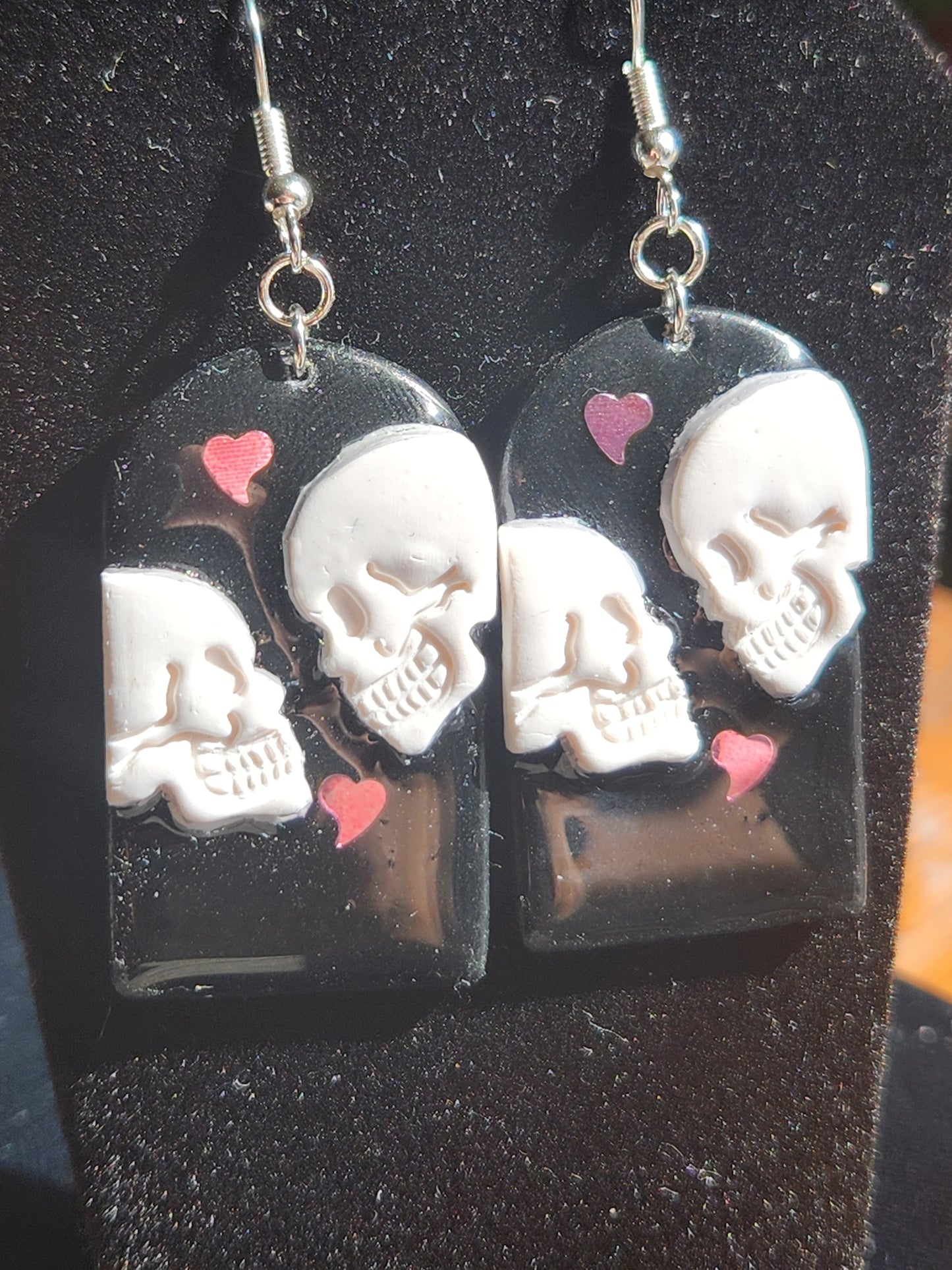 A2: Skeleton Lover earrings