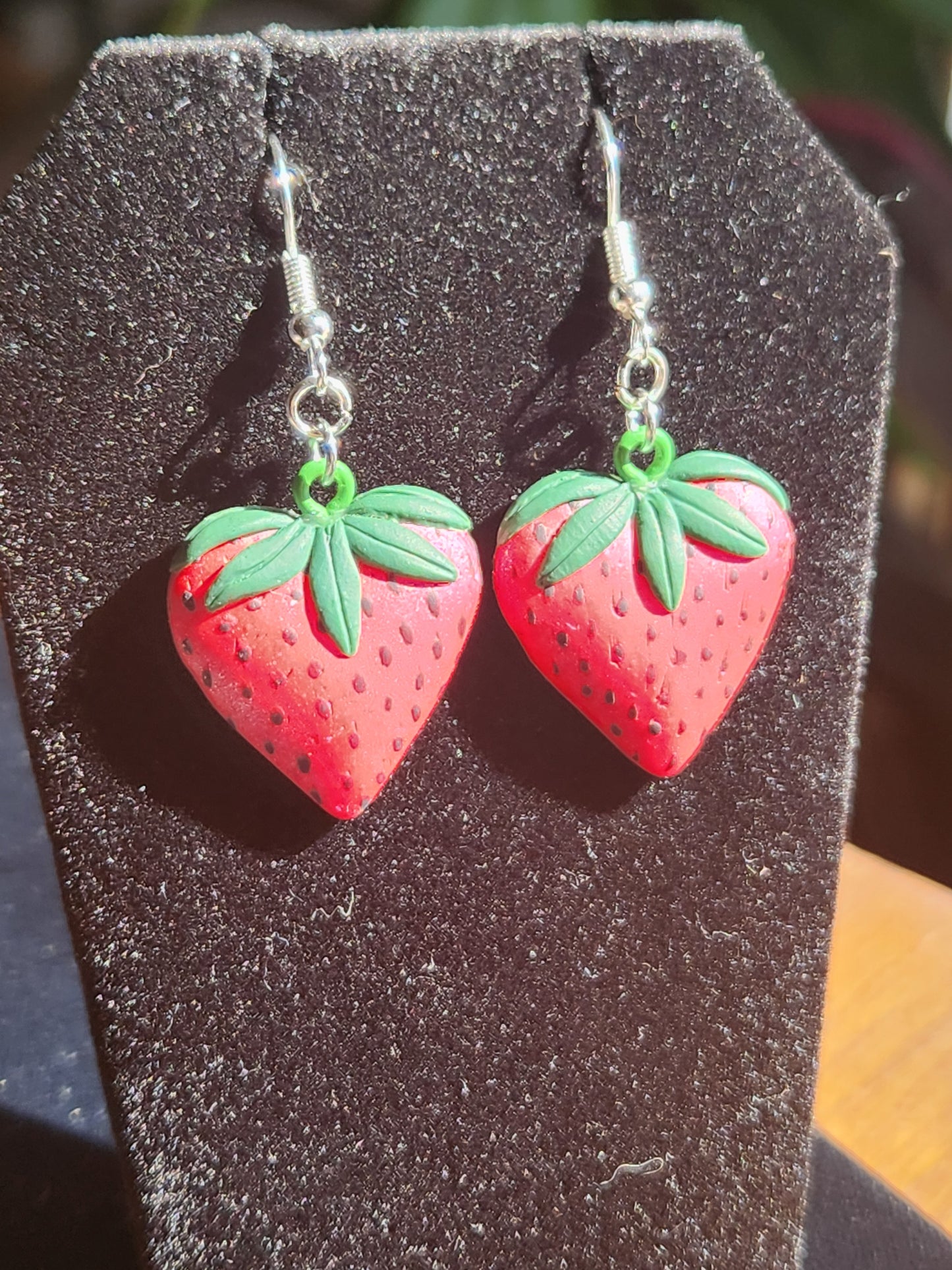 Strawberry Heart earrings