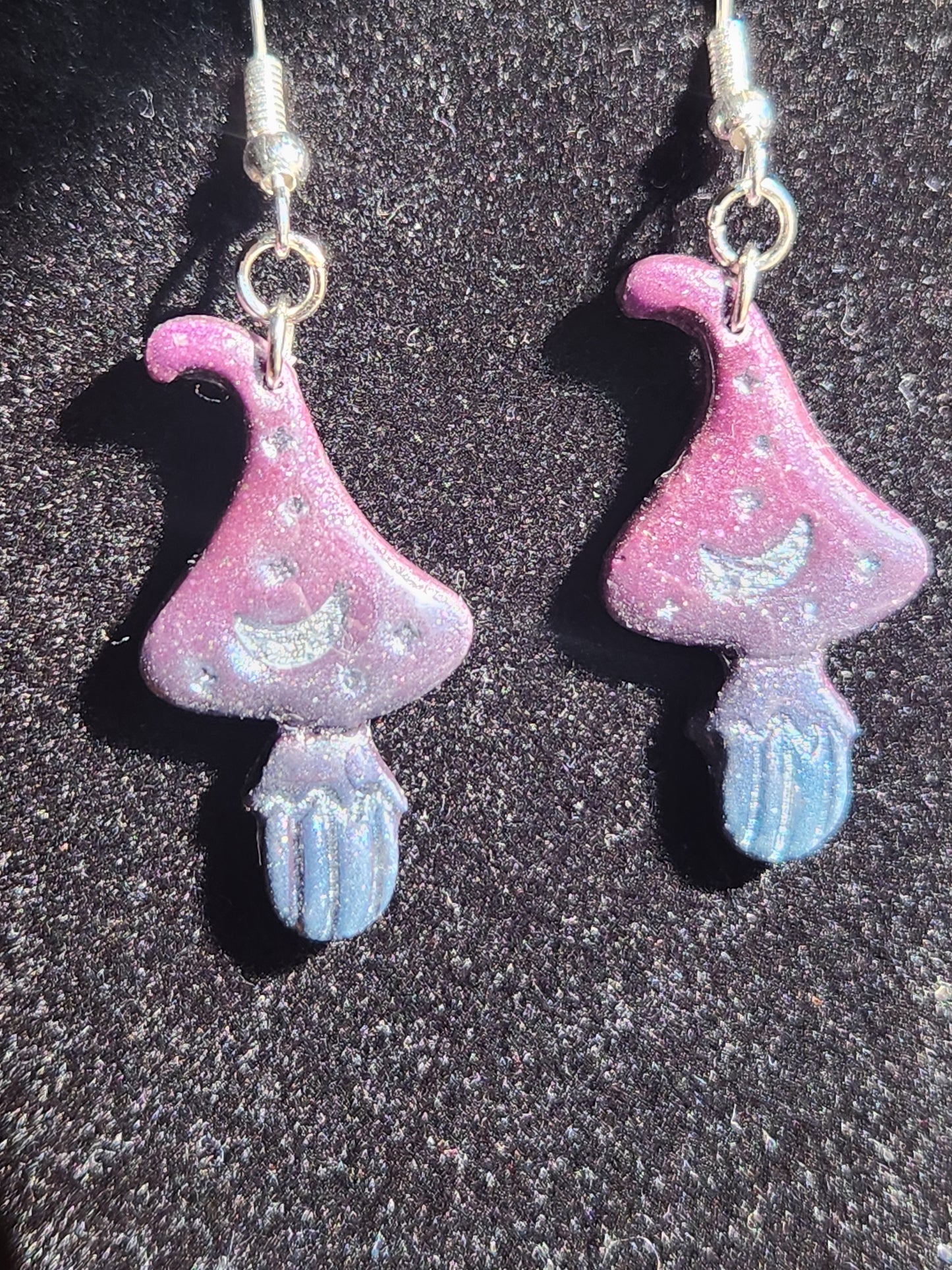 Celestial Mushroom earrings