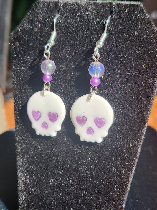 A3: Skull lover earrings