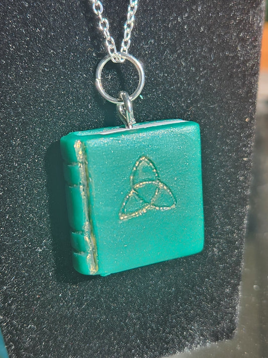 B4: Trinity Book pendant