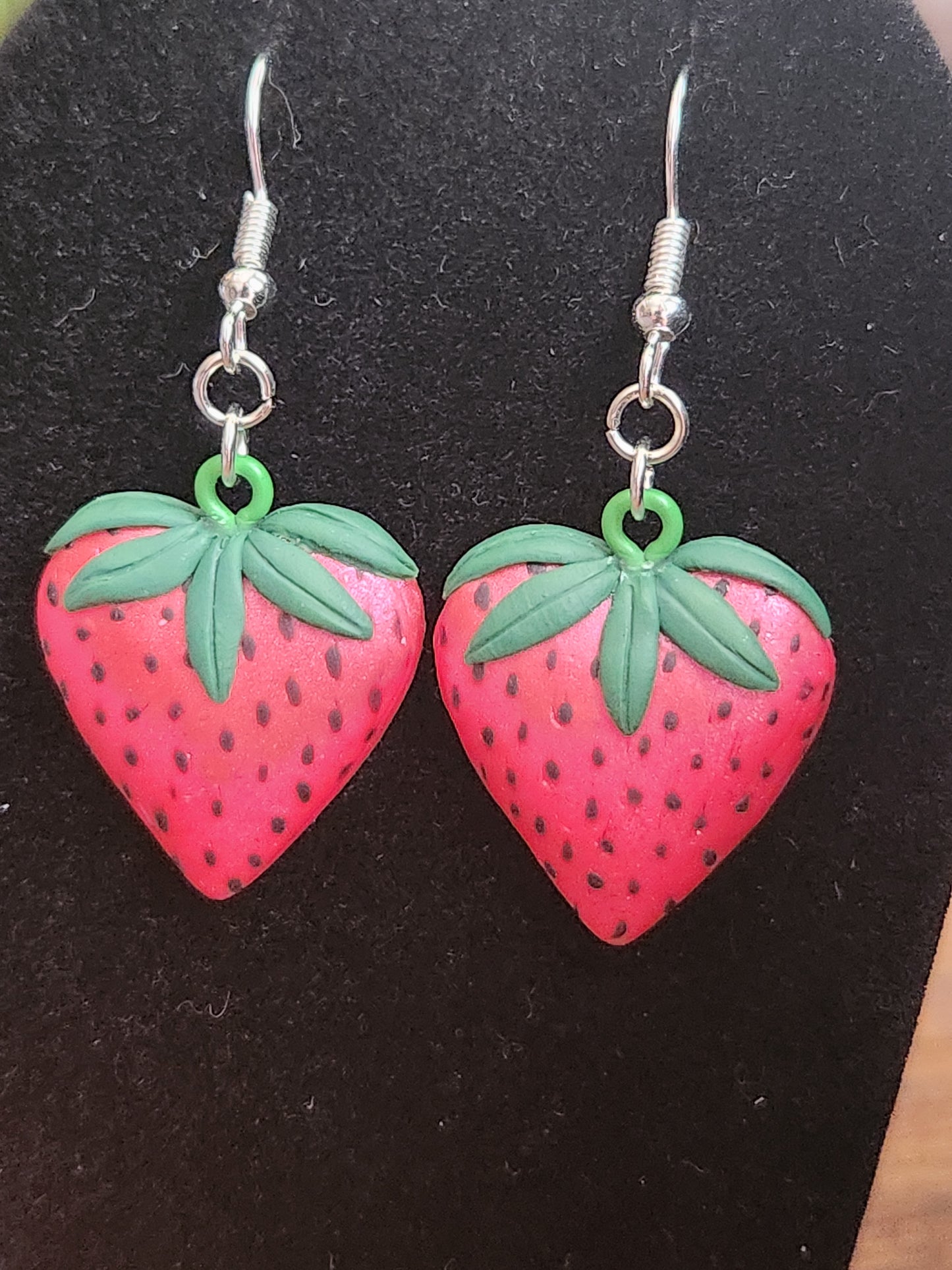 Strawberry Heart earrings