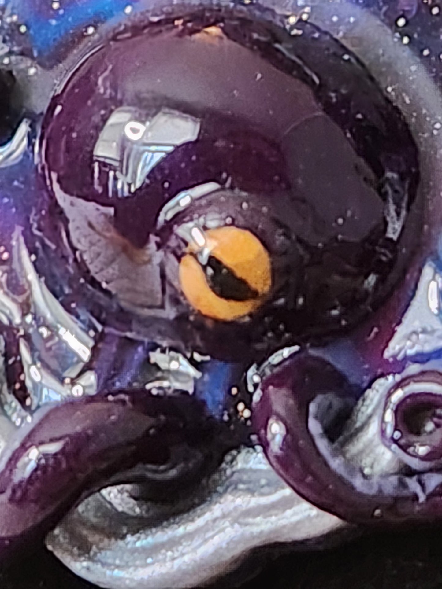 C4: Galactic Octopus Portal pendant